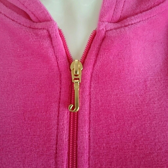 NWT Juicy Couture Robertson velour jacket w/ logo - Picture 8 of 8